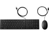 Клавиатура и мышь проводные HP 9SR36AA Wired 320MK English layout