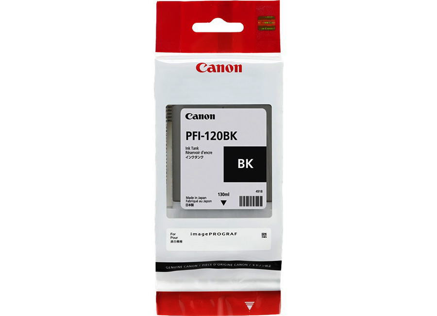Cartridge Canon/PFI-120 BLACK/Desk jet/black/130 ml