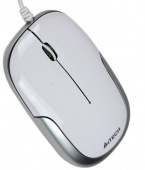 Мышь A4tech N-110-2 WHITE Оптическая USB 1000 dpi
