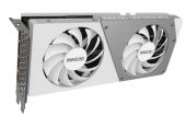 Видеокарта Inno3D GeForce RTX4070 Twin X2 OC WHITE, 12G GDDR6X 192bit HDMI 3xDP N40702-126XX-185252W