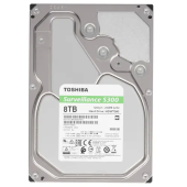 Жесткий диск для Видеонаблюдения HDD  8Tb TOSHIBA S300 7200rpm 256Mb SATA3 3,5" HDWT380UZSVA