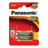 Батарейка щелочная PANASONIC Pro Power AAA/2B