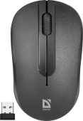 Мышь беспроводная Defender Hit MM-495 3 кнопки,1600dpi, черный, НОВИНКА!