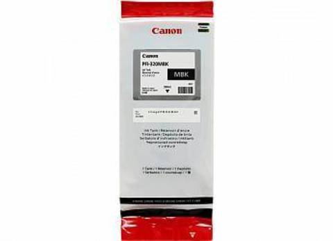 Cartridge Canon/PFI-320 MBk/Desk jet/matte black/№320/300 ml/for  imagePROGRAF TM-200/TM-205/TM-300/TM-305