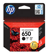 Cartridge HP Europe/CZ101AE/Ink/№650/black