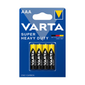 Батарейка щелоч. цилиндр. Varta Super Heavy Duty R03 1.5V ААA (4 шт)