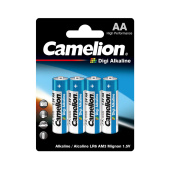 Батарейка Camelion Digi Alkaline AA 1.5V LR6-BP4DG