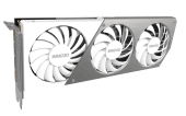 Видеокарта Inno3D GeForce RTX4070 Ti X3 OC WHITE, 12G GDDR6X 192-bit HDMI 3xDP N407T3-126XX-186148W