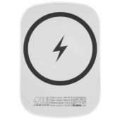 Зарядное устройство Power bank Olmio QM-05, 4200mAh wireless белый