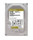 Жесткий диск повышенной надежности HDD  6Tb Western Digital GOLD WD6003FRYZ SATA3 3,5" 7200rpm 256Mb