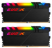 Оперативная память 32GB Kit (2x16GB) GEIL DDR4 3200MHz EVO X II Black RGB GEXSB432GB3200C16ADC