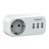 Сетевой фильтр Tessan TS-329 серый