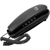                     Телефон проводной Ritmix RT-005 черный