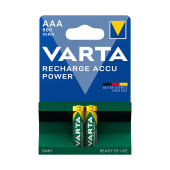 Аккумулятор AAA 800мАч VARTA R2U HR03 1.2V (2 шт)