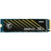 Твердотельный накопитель  250Gb SSD MSI SPATIUM M390 M.2 PCIe NVMe R3300Mb/s W1200MB/s SPATIUM M390