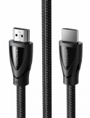 Кабель Ugreen HD140 HDMI A M/M Cable with Braided, 1m, 80401
