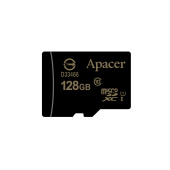 Карта памяти Micro SDXC 128Gb Apacer  AP128GMCSX10U1-R + адаптер