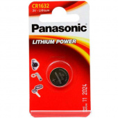 Батарейка дисковая литиевая PANASONIC CR-1632/1B