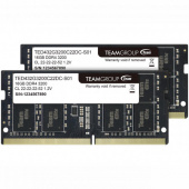 Оперативная память для ноутбука 32GB Kit (2x16GB) DDR4 3200Mhz TG ELITE SO-DIMM TED432G3200C22DC-S01