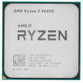 Процессор AMD Ryzen 5 4600G 3,7Гц (4,2ГГц Turbo) AM4 7nm 6/12 L2 3Mb L3 8Mb 65W OEM