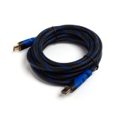 Интерфейсный кабель HDMI-HDMI SVC HR0300BL-B, 30В, Синий, Блистер, 3 м