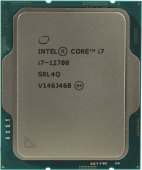 CPU Intel Core i7-12700 1.6/2.1GHz (3.6/4.9GHz) 12/20 Alder Lake Intel® UHD 770 65W FCLGA1700 OEM