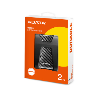 Внешний жесткий диск ADATA HD650 2TB Чёрный