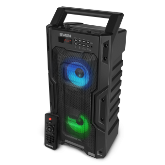 SVEN PS-435, черный, акустическая система 2.0, мощность 2x10 Вт (RMS), TWS, Bluetooth, FM, USB