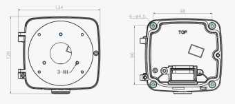 Монтажная коробка MS-A63