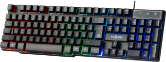 Клавиатура проводная Defender Mayhem GK-360DL RU,RGB подсветка,19 Anti-Ghost