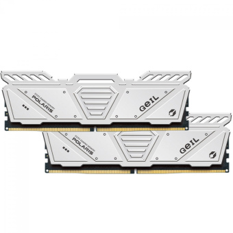 Оперативная память 32GB Kit (2x16GB) GEIL Polaris 4800Mhz DDR5 PC5-38400 GOW532GB4800C40DC White