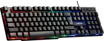 Клавиатура проводная Defender Mayhem GK-360DL RU,RGB подсветка,19 Anti-Ghost
