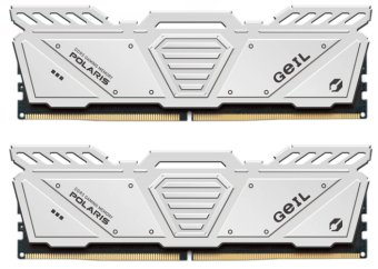 Оперативная память 32GB Kit (2x16GB) GEIL Polaris 5200Mhz DDR5 PC5-41600 GOW532GB5200C42DC White