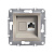 Розетка компьютерная SE EPH4700169 Asfora RJ45 кат.6e механизм БРОНЗА