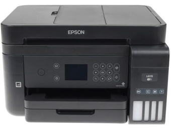 МФУ Epson L6170 C11CG20404 A4, Печать:4800x1200dpi, Сканер:1200x2400 dpi, Копир:1200x2400 dpi, USB