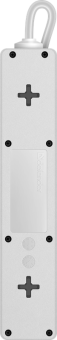 Сетевой фильтр Defender ES 3.0 - 3,0 М, 5 розеток, белый