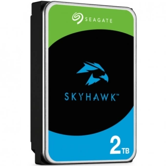 Жесткий диск для видеонаблюдения  2Tb Seagate SkyHawk SATA3 3.5" 256Mb ST2000VX017