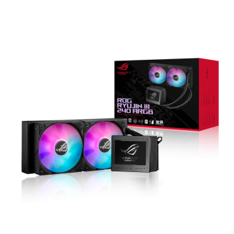 Водяное охлаждение CPU Asus ROG RYUJIN III 240 ARGB Liquid CPU Cooler, 2 x12cm, ARGB, Black