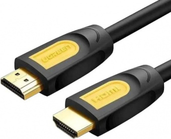 Кабель UGREEN HD101 HDMI Round Cable 15m (Yellow/Black)
