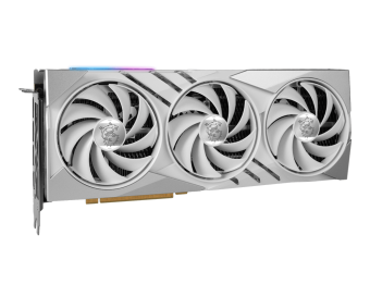 Видеокарта MSI GeForce RTX 4060 TI GAMING SLIM WHITE 16G, 16G GDDR6 128-bit HDMI 3xDP