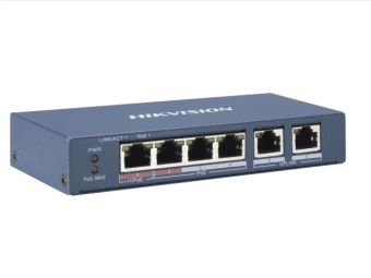 PoE-коммутатор Hikvision DS-3E0106P-E/M