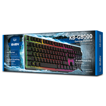SVEN Клавиатура KB-G8000, чёрная