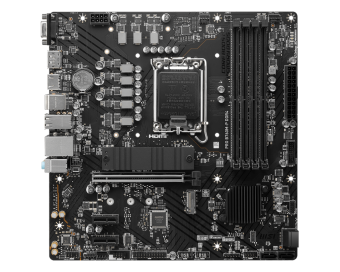 Материнская плата MSI PRO B760M-P DDR4 LGA1700 4xDDR4 4xSATA3 RAID 2xM.2 HDMI DP mATX