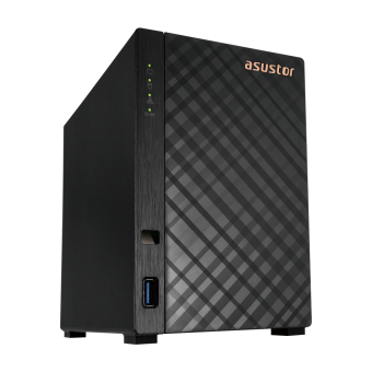 Сетевой накопитель ASUSTOR AS1102T, 2хHDD, 2xUSB 3.2, 1x2.5G/1G/100M, Realtek RTD1296, 1 Gb DDR4