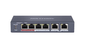 PoE-коммутатор Hikvision DS-3E0106P-E/M