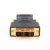 Переходник HDMI <-> DVI Cablexpert A-HDMI-DVI-1, 19M/19M, золотые разъемы, пакет, черный