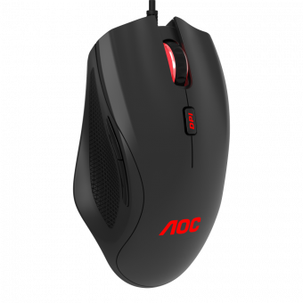 Мышь игровая AOC GM200 6 кн. 4200 dpi, USB2.0 кабель 1.8 м Черный GM200DREE