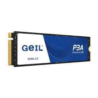 Твердотельный накопитель  250GB SSD GEIL P3A M.2 2280 PCIe3.0 NVMe R3500MB/s W2700MB/s P3AWK16M250A