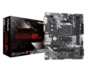 Материнская плата ASRock B450M-HDV R4.0