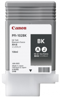 Cartridge Canon/PFI-102B/Designjet/№102/black/130 ml